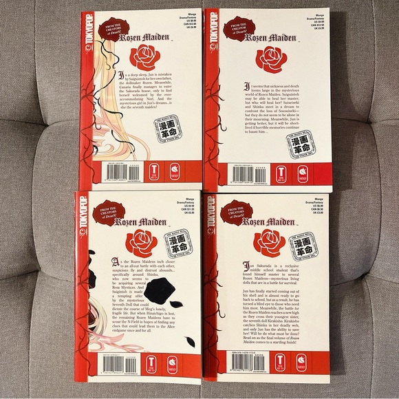 Rozen Maiden 1-8 Complete English Manga PEACHPIT - Picture 10 of 16